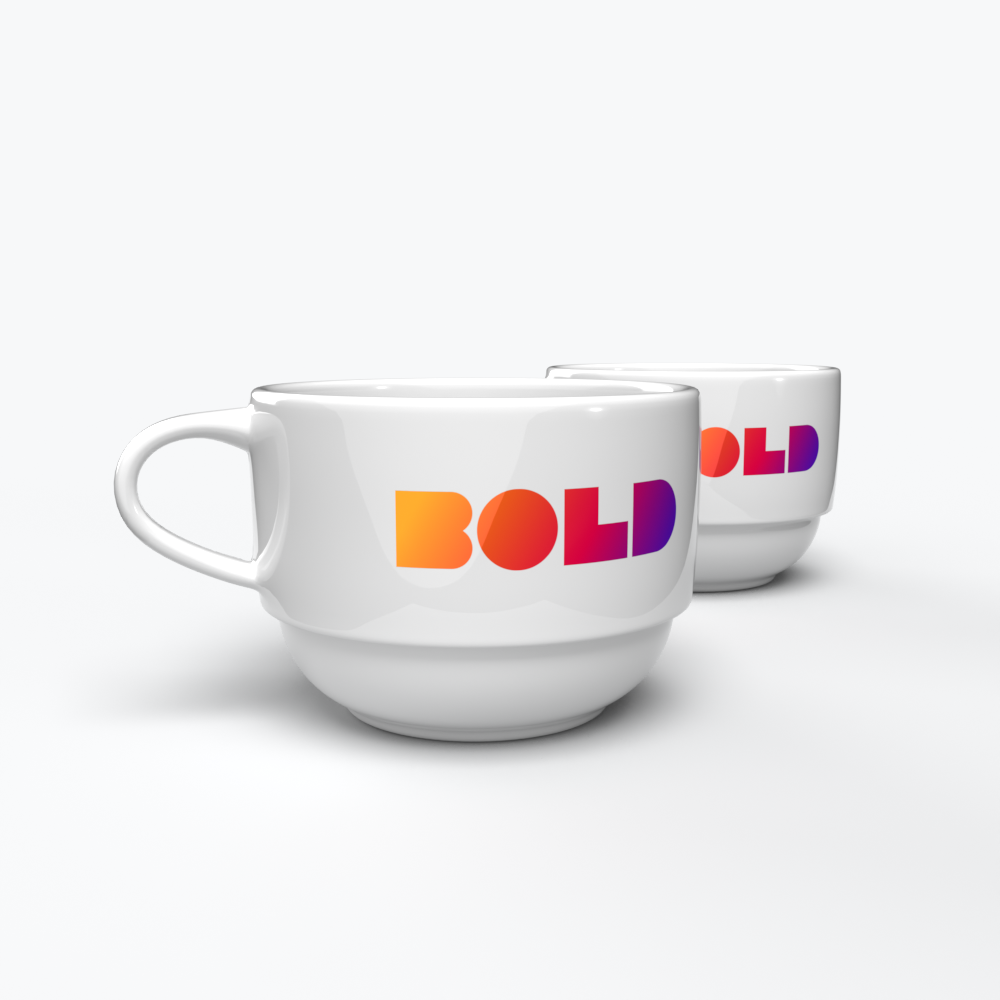 Bold Espresso Cup x2