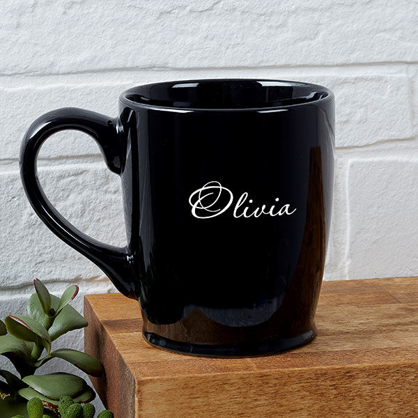 Add a Personalized Coffee Mug